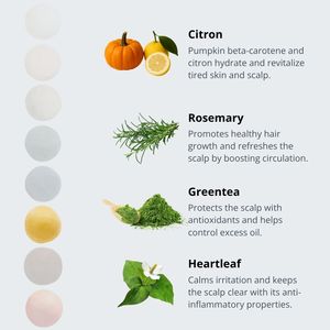 Erigeron Citron Mochi rắn dầu gội thanh Vegan tóc chất tẩy rửa với cam quýt tự nhiên dưỡng ẩm nuôi dưỡng dưỡng dưỡng da đầu chăm sóc - Product Image 4