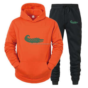 Survêtement de Jogging en coton pour hommes, impression personnalisée, broderie, survêtement d'entraînement en plein air, meilleure qualité - Product Image 3