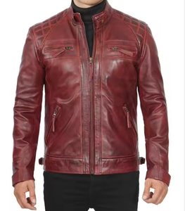 แจ็คเก็ตหนังผู้ชายคอลเลคชั่นใหม่ประจำฤดูใบไม้ร่วงและฤดูหนาว - Product Image 5