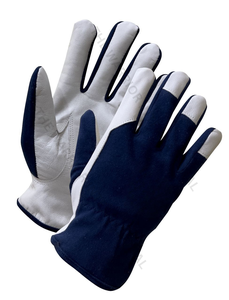 Gants vintage mi-poignet en coton/élasthanne, écologiques, respirants, légers, avec dentelle, pour hommes, pour le travail, le sport, le ski et le cyclisme - Product Image 5