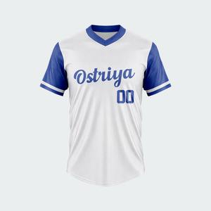 Camisetas de Béisbol Personalizadas al Por Mayor 2026, Uniformes de Equipo con Impresión Personalizada, Camisetas de Béisbol Sublimadas de la Mejor Calidad para Entrenamiento - Product Image 3