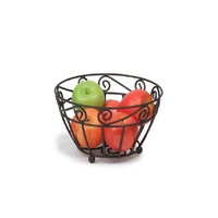 Nouvelle corbeille à fruits en fer forgé, panier décoratif de table pour légumes, utilisable à la maison et en cuisine, taille et forme personnalisables