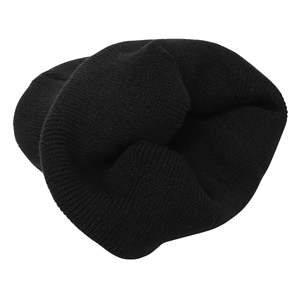 Gorros de punto elásticos sublimados personalizados con bajo MOQ, de acrílico/algodón, de secado rápido, con estampado de camuflaje jacquard y lazos, para invierno y estilo urbano. - Product Image 2