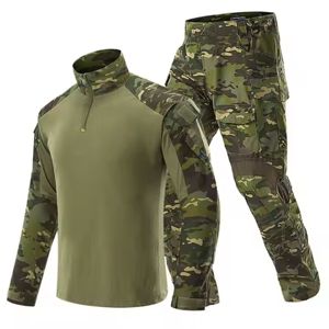 Waterproof Breathability Fully hunting suit 2-Way Adjustable Full front Zipper <b>Hook</b> and Camouflage Hunting Camo Suit - Product Image 6