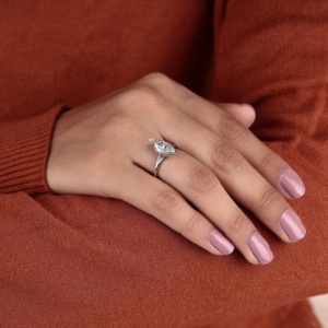14K Gold Marquise Diamond <b>Ring</b> Bezel Set Solitaire Engagement <b>Ring</b> Minimal Bridal Jewelry Wholesale Custom Manufacturer Supplier - Product Image 5