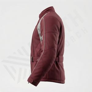 Veste de moto en cuir véritable pour homme de qualité supérieure, nouvelle arrivée, vestes de moto d'hiver, protections amovibles, personnalisables - Product Image 3