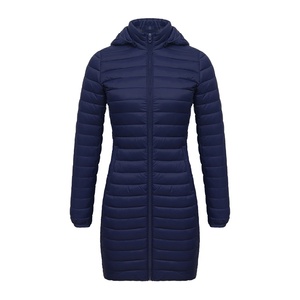 Manteau bouffant mi-long imperméable pour femme, veste bouffante brillante, manteau bouffant léger à capuche amovible, vente en gros 2026 - Product Image 5