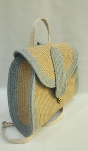 Bolso de mano de paja tejida con cierre magnético, bolso portátil para la playa, bolso de hombro para viaje, para mujer, bolsos de mano para mujer. - Product Image 2