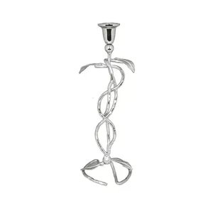 Nouveau support à bougie en fer tendance, fait main, élégant, centre de table pour réception de mariage, hôtel et maison, décoration intérieure de luxe - Product Image 1