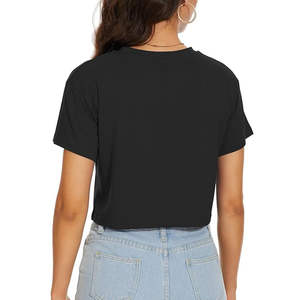 Top Corto Casual a Cuadros para Mujer, Ecológico, de Algodón, Veraniego, Moderno y Elegante - Product Image 5