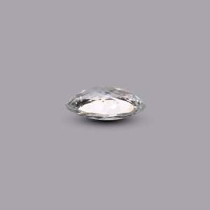 Natural Sky Blue Aquamarine 3.95 Ct Oval Faceted Cabochon Loose Gemstone for Fine Jewelry - Product Image 3