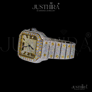 Reloj de Pulsera de Diamantes de Lujo para Mujer, Diseño Delgado, Movimiento de Cuarzo, Elegancia Diaria, Superventas - Product Image 3