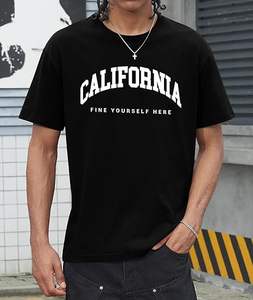 Camisetas gráficas para hombre, camisetas de verano con cuello redondo, manga corta, camisetas informales vintage - Product Image 2