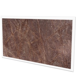 Revêtement mural flexible en pierre naturelle, marbre brun Rain Forest, 100 % naturel, imperméable et durable pour l'intérieur et l'extérieur - Product Image 3