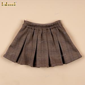 DR4490 – กระโปรงจีบผ้าทอสำหรับเด็กผู้หญิง ลายดอกไม้ ผ้าฝ้าย 100% ตกแต่งด้วยมือ เป็นมิตรกับสิ่งแวดล้อม ODM - DR4490 - Product Image 4