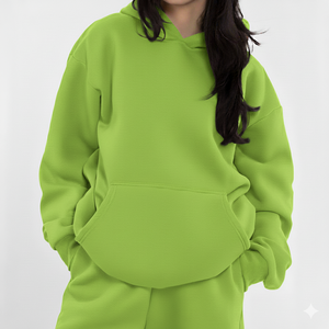Vente en gros de sweats à capuche et pulls streetwear pour femmes, automne-hiver, avec logo personnalisé, vêtements oversize, sweats à capuche pour femmes avec cordon de serrage - Product Image 1