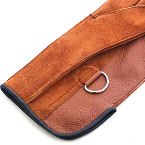 Guantes de Cetrería de Cuero Natural Duradero de Varias Capas para Mano Izquierda con Eje de Carbono, la Mejor Protección, OEM Disponible, ¡Gran Oferta! - Product Image 2