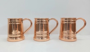 Taza de Cobre Puro Hecha a Mano para Fondue, Sin Plomo, de Alta Calidad, Nuevo Diseño de la India por HRCRAFTVERSE - Product Image 2