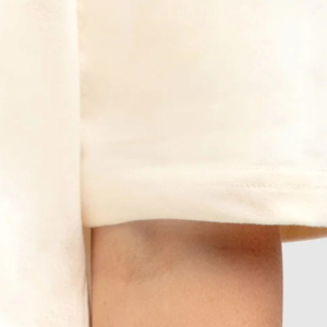 T-shirt en toile pour femme sur mesure de haute qualité, design classique, écologique, doux, respirant, décontracté, vente en gros - Product Image 6