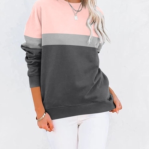 Sweat-shirts personnalisés pour femmes, mode hiver, broderie, coton tricoté, manches longues, pull décontracté, sweat-shirts oversize - Product Image 3