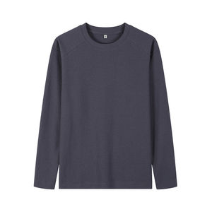 Camiseta Térmica de Manga Larga Esencial para Invierno, Algodón Suave Premium, Fabricante de Ropa OEM, Marca Privada, Venta al Por Mayor - Product Image 1