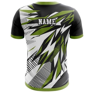 Camiseta de Fútbol para Hombre con Estampado por Sublimación, Personalizable, de Poliéster, Manga Corta, para Partidos, Precio Bajo, Superventas - Product Image 4