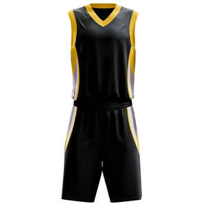 Ensembles d'uniformes de basket-ball personnalisés de haute qualité, confortables et de tailles plus grandes, pour la vente en gros - Product Image 4
