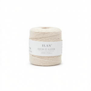 Bobina di Cordoncino in Cotone Ilan 3 mm Circa 400 g - Product Image 1
