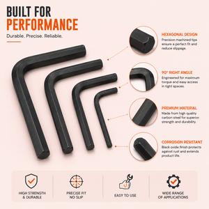 Hex Key Wrench Set Metric <b>Socket</b> Allen Wrenches Hex Tool for Repair Maintenance - Product Image 3