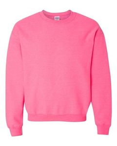 Sweat-shirt à col rond rouge personnalisé pour homme, unisexe, à manches longues, en molleton, vêtements de sport décontractés, vente en gros - Product Image 2