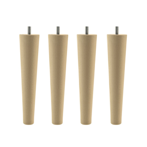 Pieds de canapé en bois massif pour charges lourdes, supports de meubles modernes, fabrication Vietnam pour canapés et armoires - Product Image 6