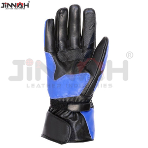 Gants de moto en cuir de vachette de haute qualité, respirants, compatibles écran tactile, prix imbattable, directement de l'usine. - Product Image 3