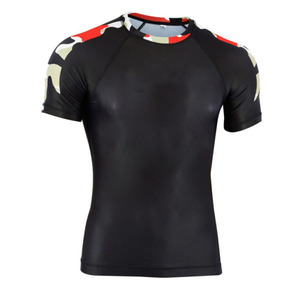 Chemise à manches longues pour hommes, rashguard de Jiu-Jitsu brésilien et de grappling, légère, durable, en spandex, équipement d'entraînement pour les arts martiaux - Product Image 1