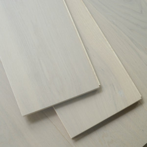 Plancher de bois dur machiné par chêne blanc de la meilleure qualité 2-Layer avec la finition durable et l'installation facile de clic - Product Image 1