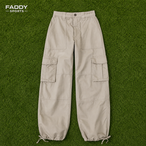 2026 Fashion Loose Wide Leg Multi-Pocket <b>Cargo</b> Pants High Waist Streetwear Baggy Tactical Utility Trousers Men Women Casual Wear - Product Image 5