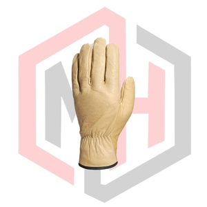 Gants de sécurité en cuir pour conducteur, couleur et logo personnalisables, pour travaux extérieurs, antidérapants, résistants aux déchirures, respirants, sans silicone, anti-coupure - Product Image 2