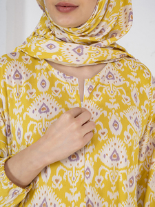 Design Faux Georgette Hijab for Adults Party Wear Dupattas for Indian & Pakistani Clothing <b>Prayer</b> <b>Dress</b> Women Namaz Dupatta - Product Image 5