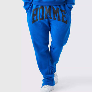 Econex Sports – Sweat à capuche coupe-vent léger pour homme, motif lettres bleu marine et rose, design 2-en-1, taille élastique, longueur intégrale, coupe droite - Product Image 2