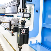 Presse plieuse CNC HARSLE DELEM DA69S DA69T à haute efficacité pour tôles en acier au carbone et en aluminium