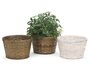 Panier en bambou classique de haute qualité, écologique, pour plantes d'intérieur, idéal pour les arachides – Vente en gros - Product Image 4
