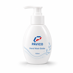 Botella Redonda de PET Blanca de 150 ml con Bomba para Jabón Líquido, Fabricante de Vietnam - Product Image 1
