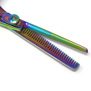 Ensemble de barbier professionnel le plus vendu, ciseaux à cheveux en acier inoxydable, lame affûtée, pour droitiers, manche moyen, coiffure - Product Image 2