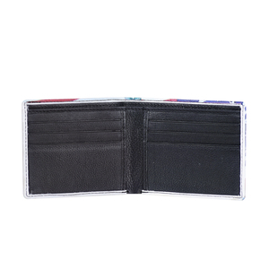 Digital Image Printing Custom Designer Bifold <b>RFID</b> Sleek Slim ID Card Leather <b>Wallet</b> <b>Men</b> Direct Factory Worldwide Export Indian - Product Image 2