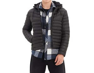 Vente en gros veste imperméable décontractée couleur unie coupe-vent veste softshell pas cher temps froid qualité supérieure - Product Image 2