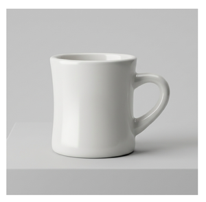 Mug à dîner en porcelaine blanche à double paroi de qualité supérieure, style Japandi, tasse à soupe japonaise personnalisée, vente en gros - Product Image 1