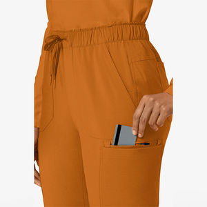 Pantalones de Enfermería para Mujer, Diseño Nuevo, Venta de Fábrica 2026, Color y Logotipo Personalizables, Tela Oxford, Detección de Agujas, Fusión sin Costuras - Product Image 5