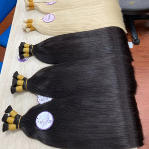 Venta al por Mayor de Cabello Virgen Vietnamita 100% Real, Liso y en Color Natural, de Alta Calidad a Precio de Fábrica, el Más Vendido - Product Image 4