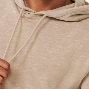 Sweat-shirt à capuche oversize en molleton épais de qualité supérieure pour homme, avec logo personnalisé, épaules tombantes, en tissu French Terry - Product Image 4