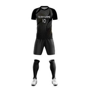 Uniforme de Fútbol 100% Poliéster, Tallas Grandes, Color y Logotipo Personalizados, Ropa Deportiva Masculina de Alta Calidad de Pakistán - Product Image 2