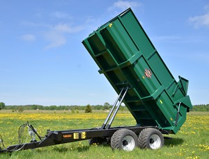 Industrial Grade Silage Dumper <b>Trailer</b> High Strength Agricultural Transport <b>Trailer</b> Hydraulic Dumping System for Farm Use Ready! - Product Image 4